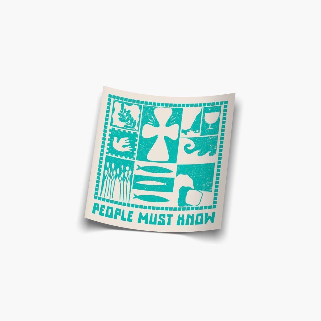 People Must Know Sticker