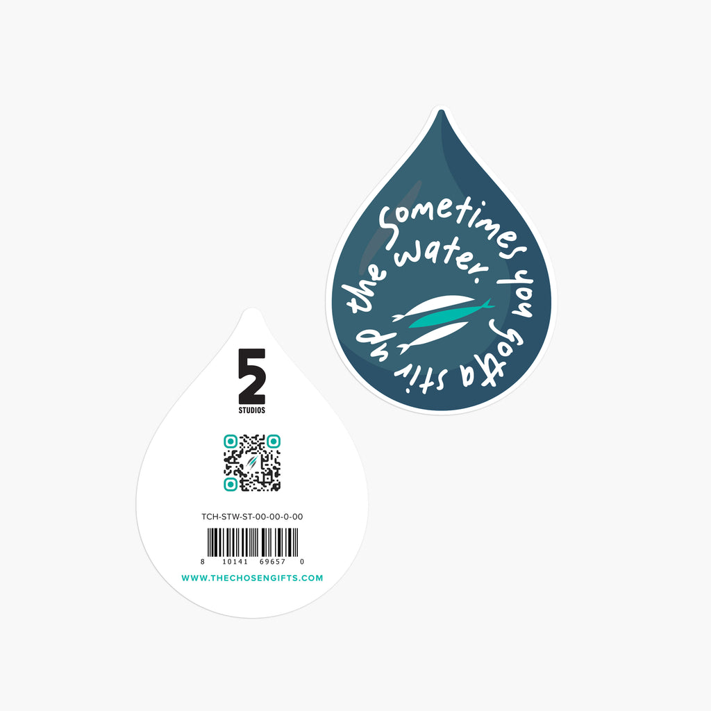 Stir Up The Water Sticker