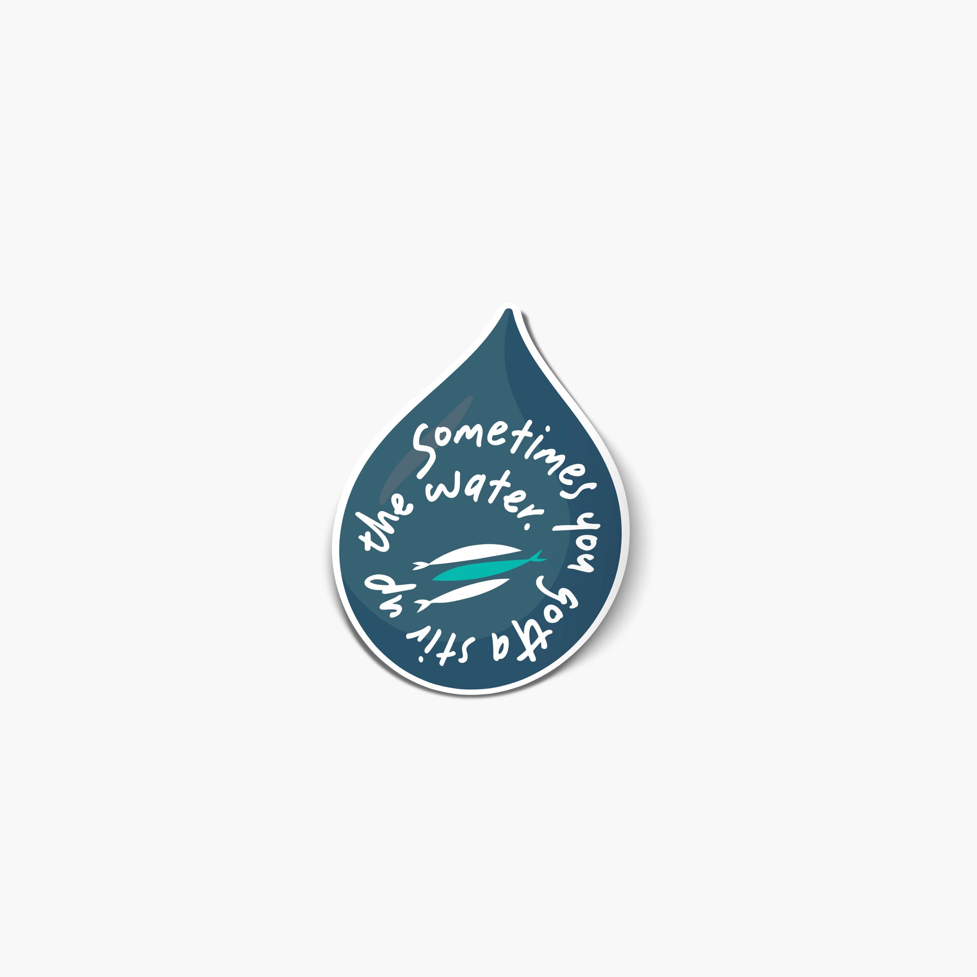 Stir Up The Water Sticker