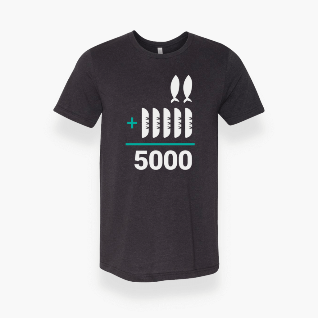 2+5=5000 T-Shirt (Youth and Adult)