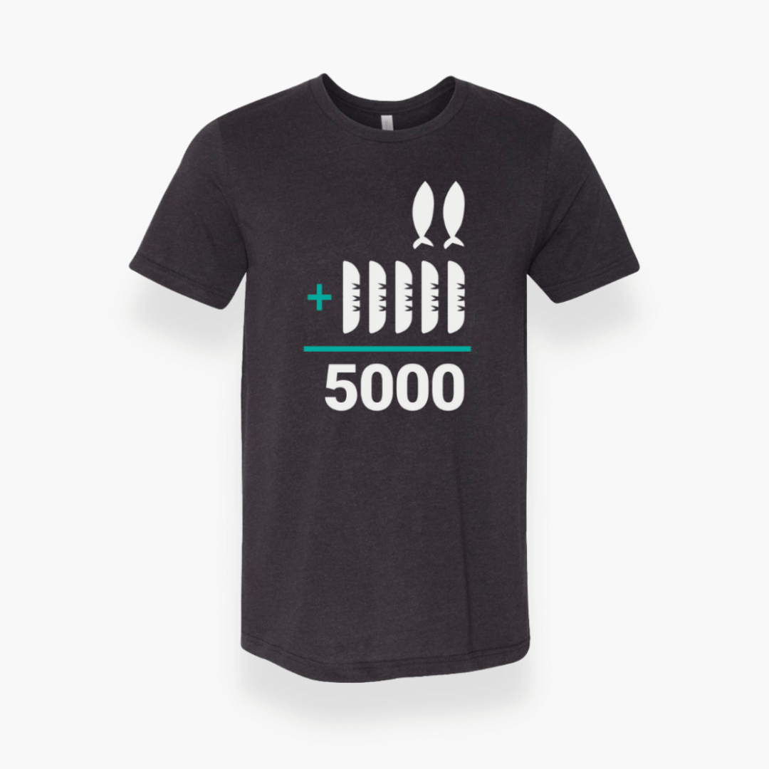 2+5=5000 T-Shirt (Youth and Adult)