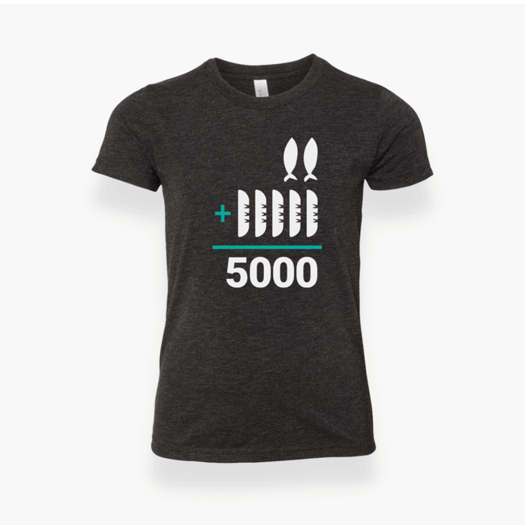 2+5=5000 T-Shirt (Youth and Adult)