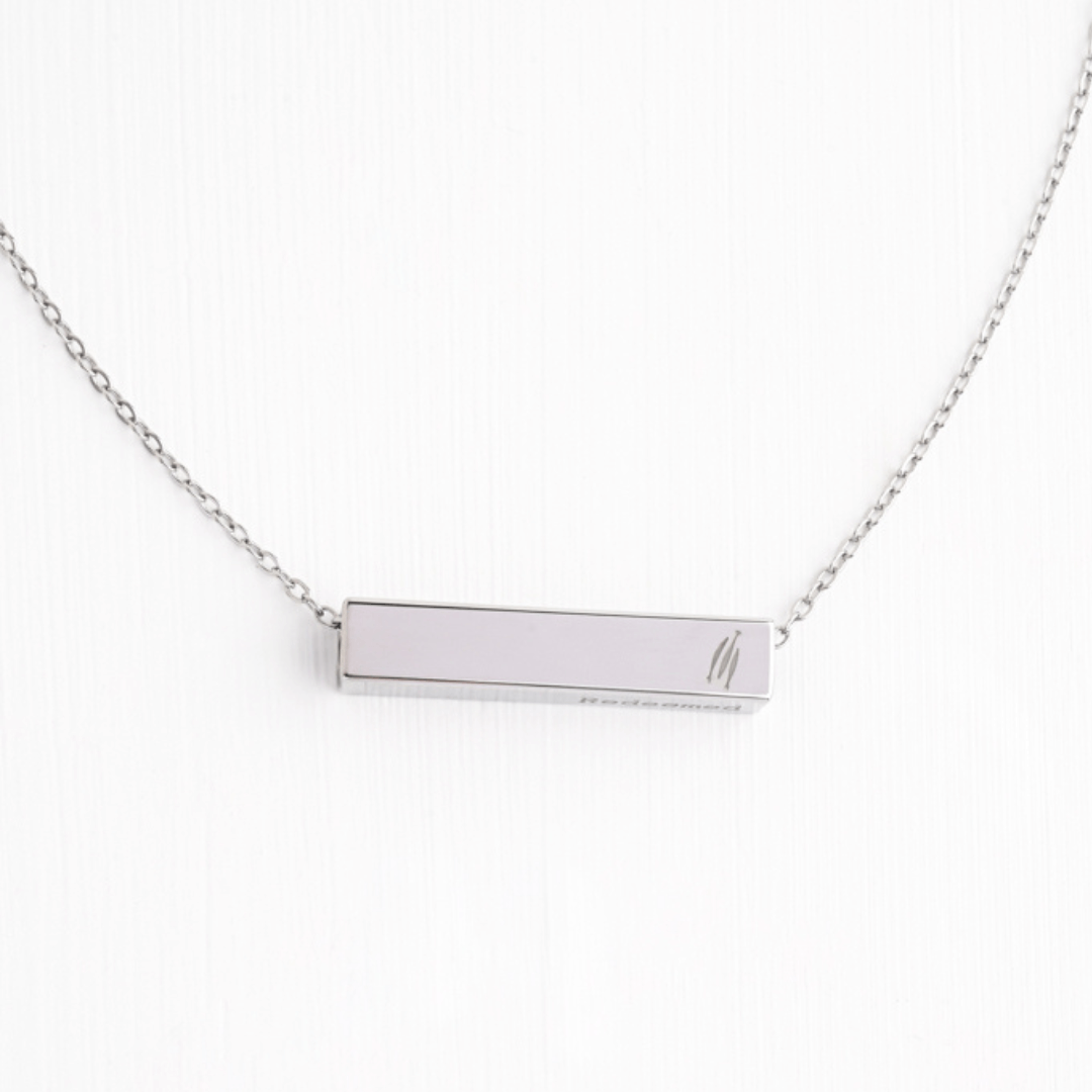 The Chosen Four-Sided Necklace Silver