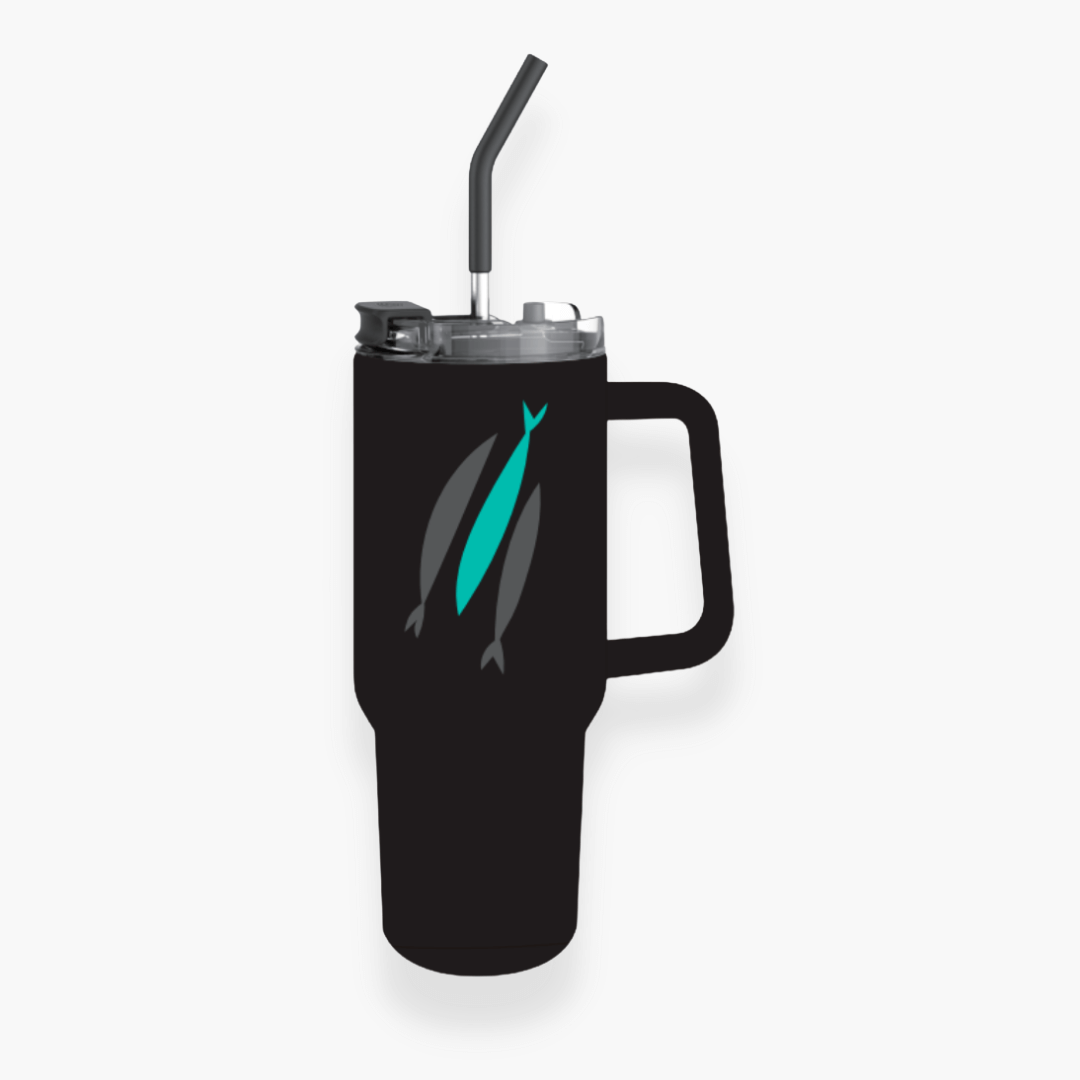 Three Fish Tumbler - 40 oz