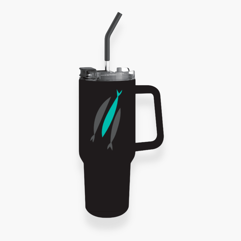 Three Fish Tumbler - 40 oz