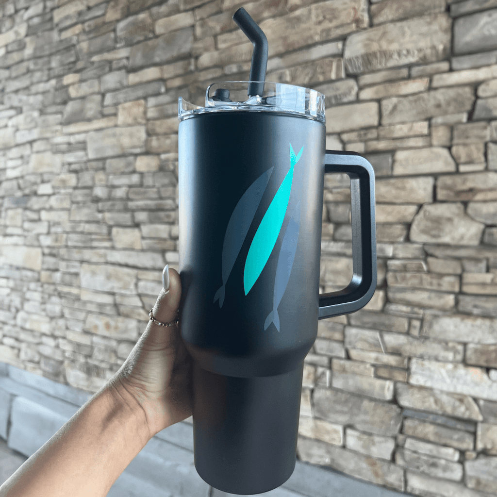 Three Fish Tumbler - 40 oz