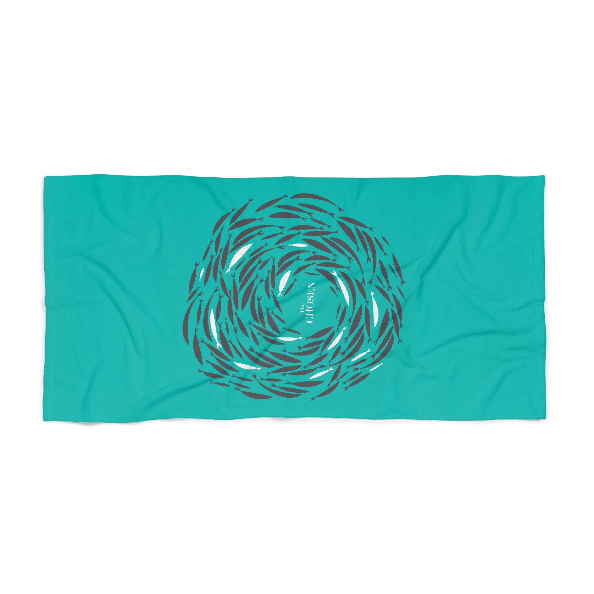Against the Current Beach Towel