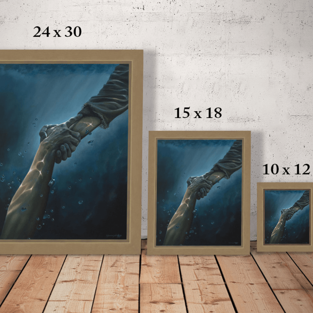 "Don't Let Me Go" Framed Art