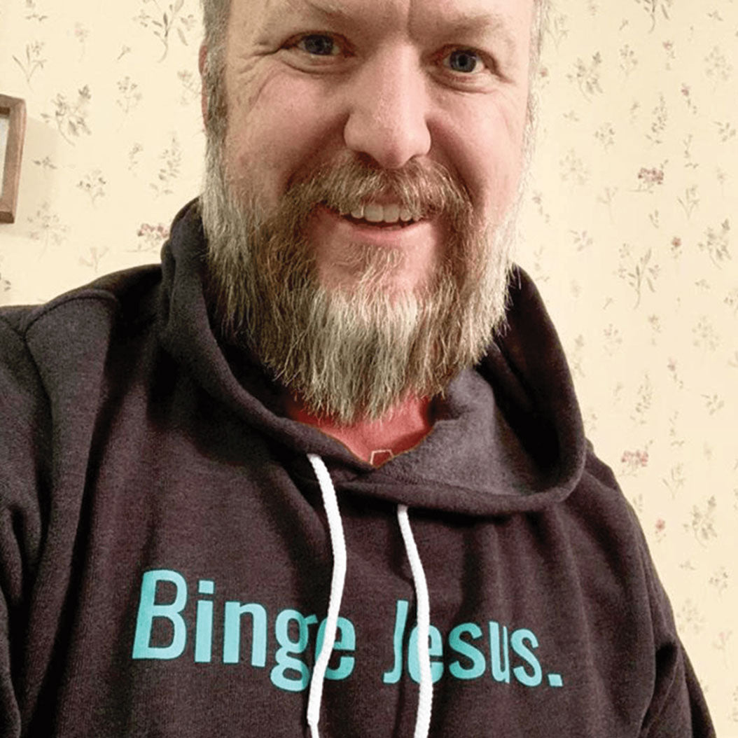 Binge Jesus Chosen Hoodie