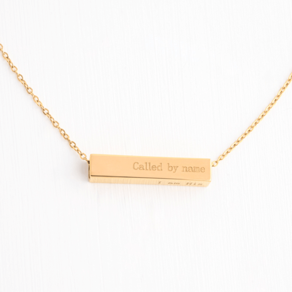 The Chosen Four-Sided Necklace Gold