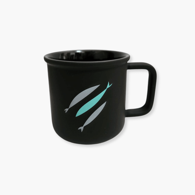 Tazza in gomma con tre pesci