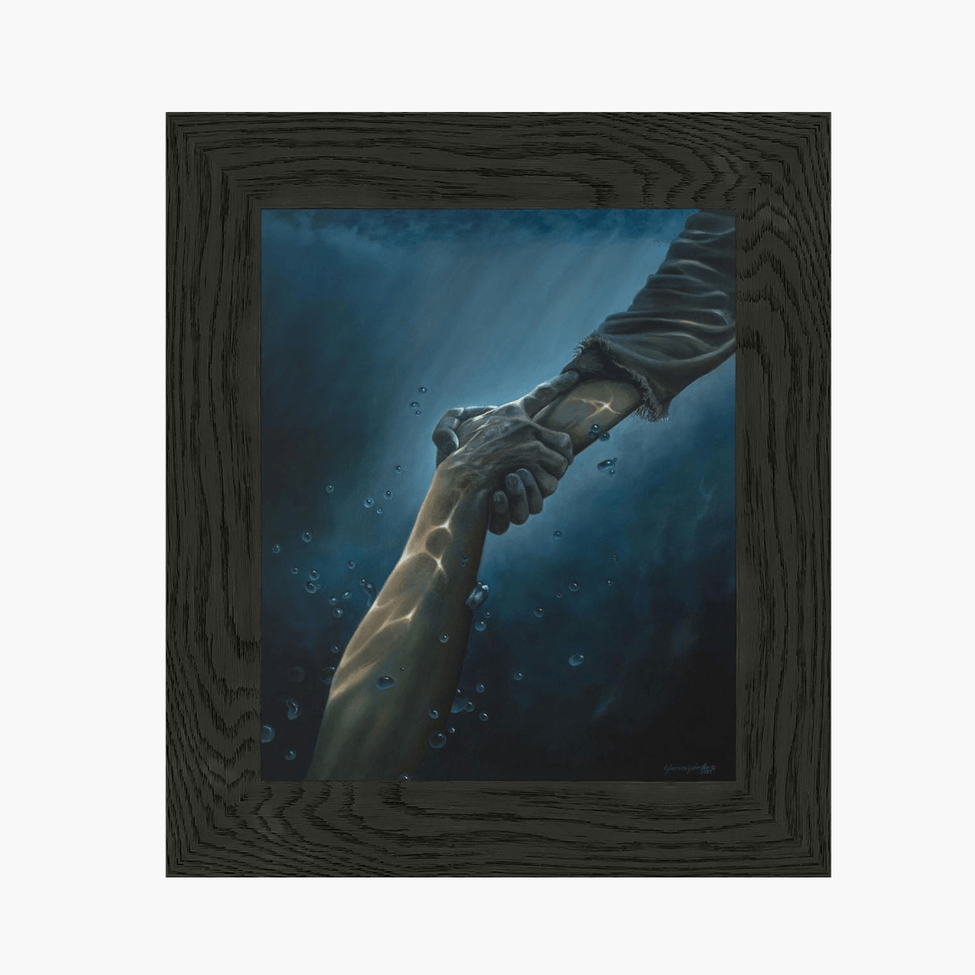 "Don't Let Me Go" Framed Art