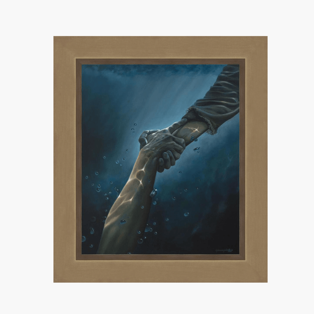 "Don't Let Me Go" Framed Art