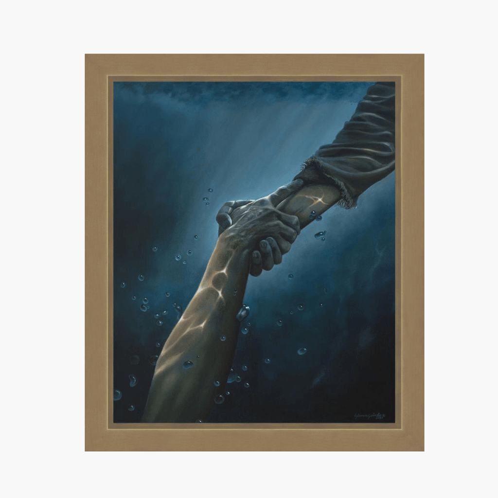 "Don't Let Me Go" Framed Art