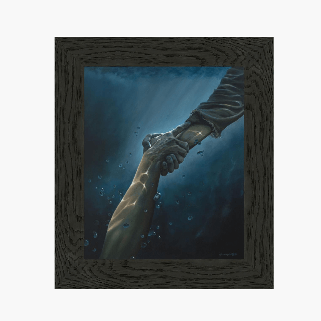 "Don't Let Me Go" Framed Art