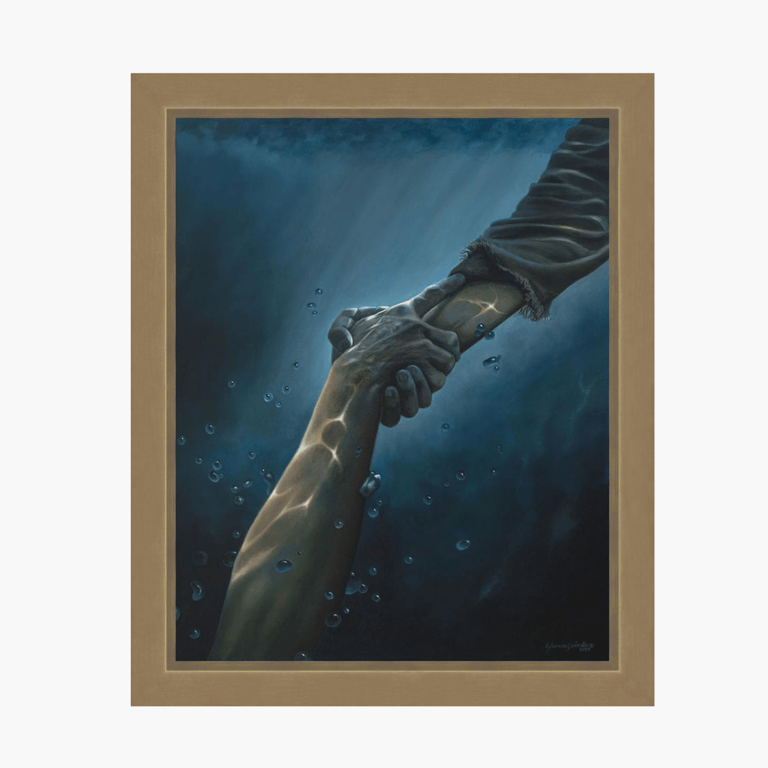 "Don't Let Me Go" Framed Art
