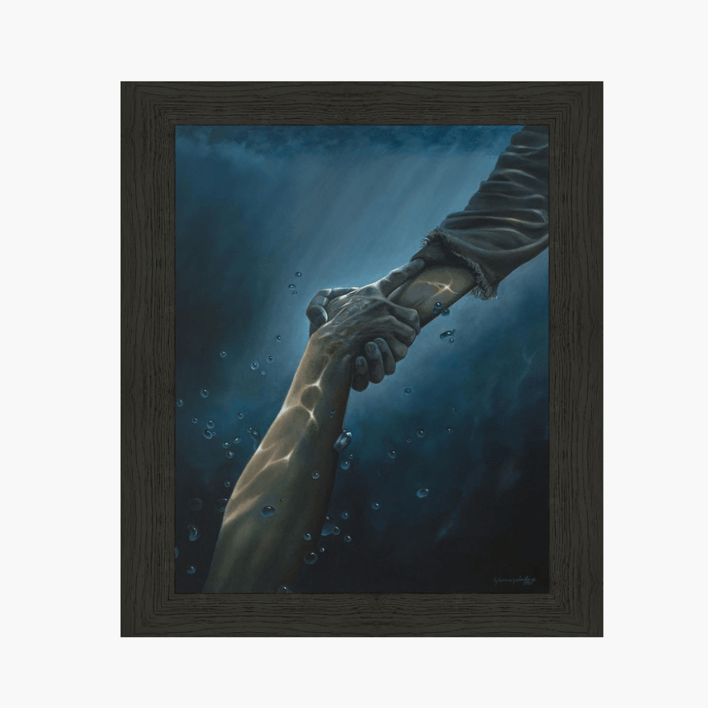 "Don't Let Me Go" Framed Art