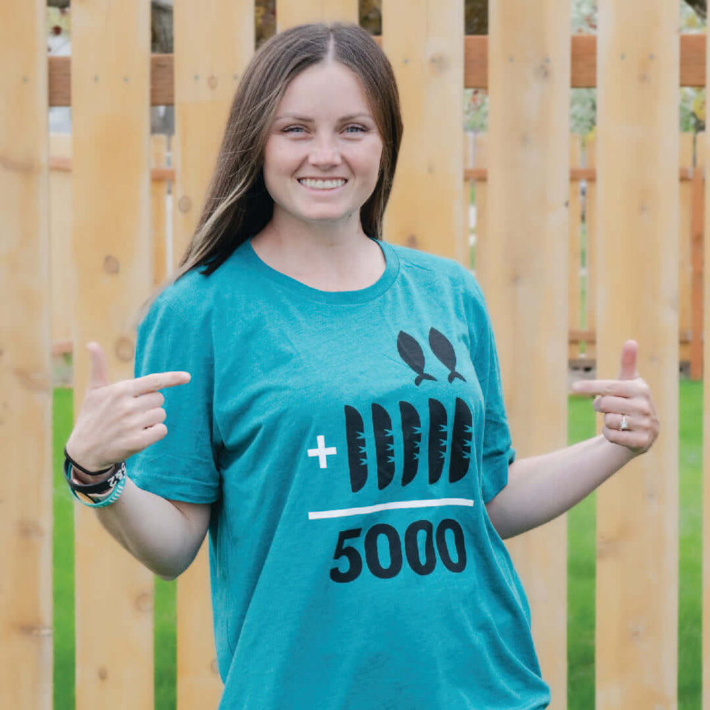 2+5=5000 T-Shirt (Youth and Adult)