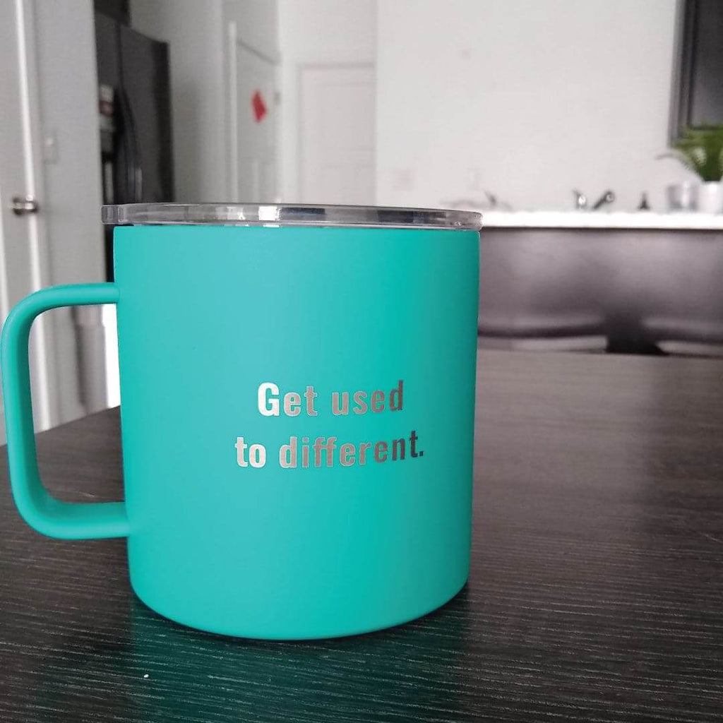 Vän dig vid olika rostfritt stål kricka 16 oz. Mugg