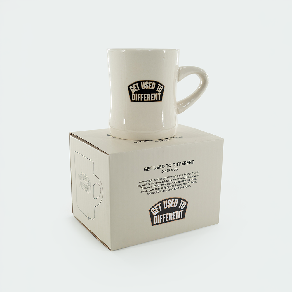 Get Used To Different Diner Mug