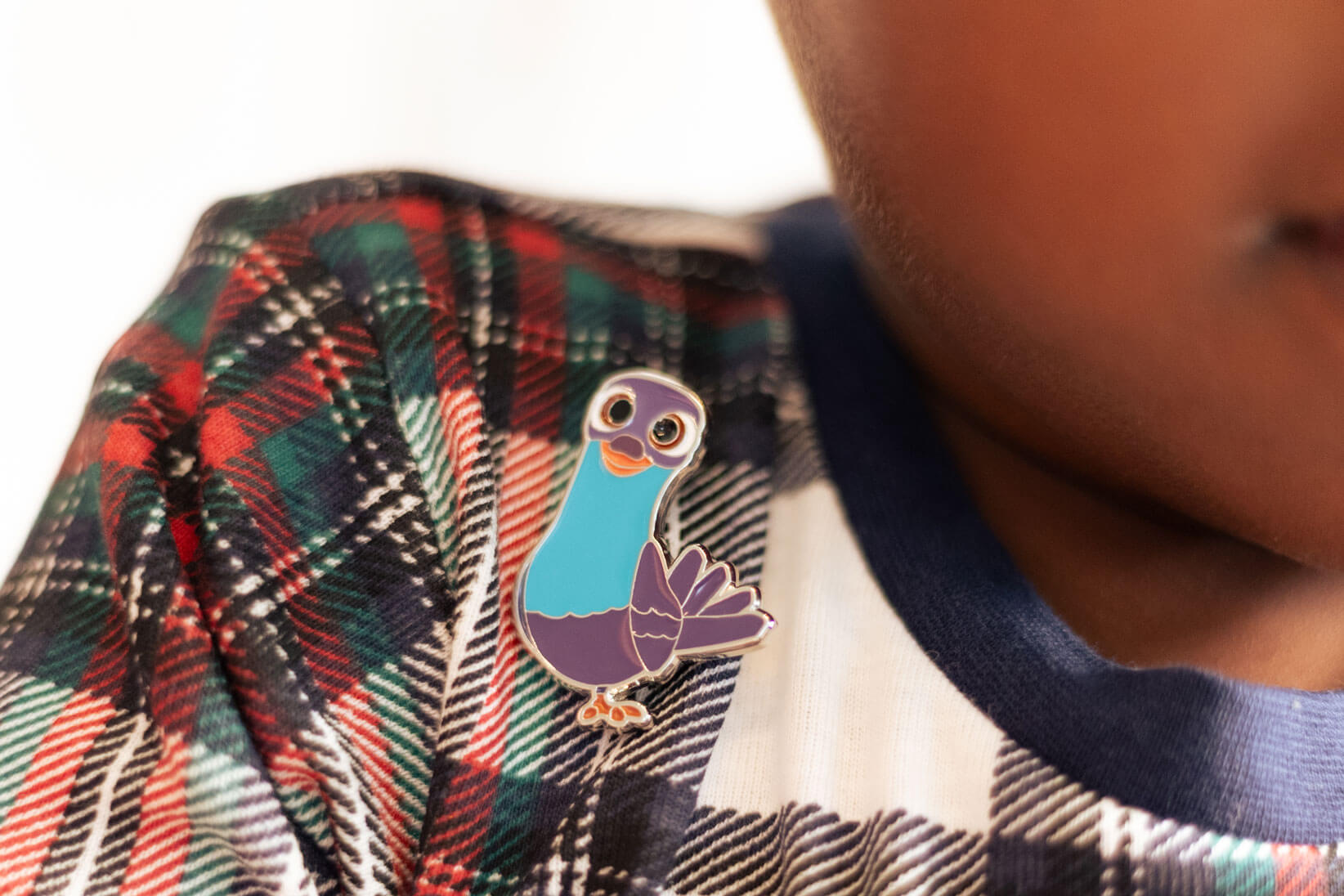 The Chosen Adventures Pigeon Trading Pin