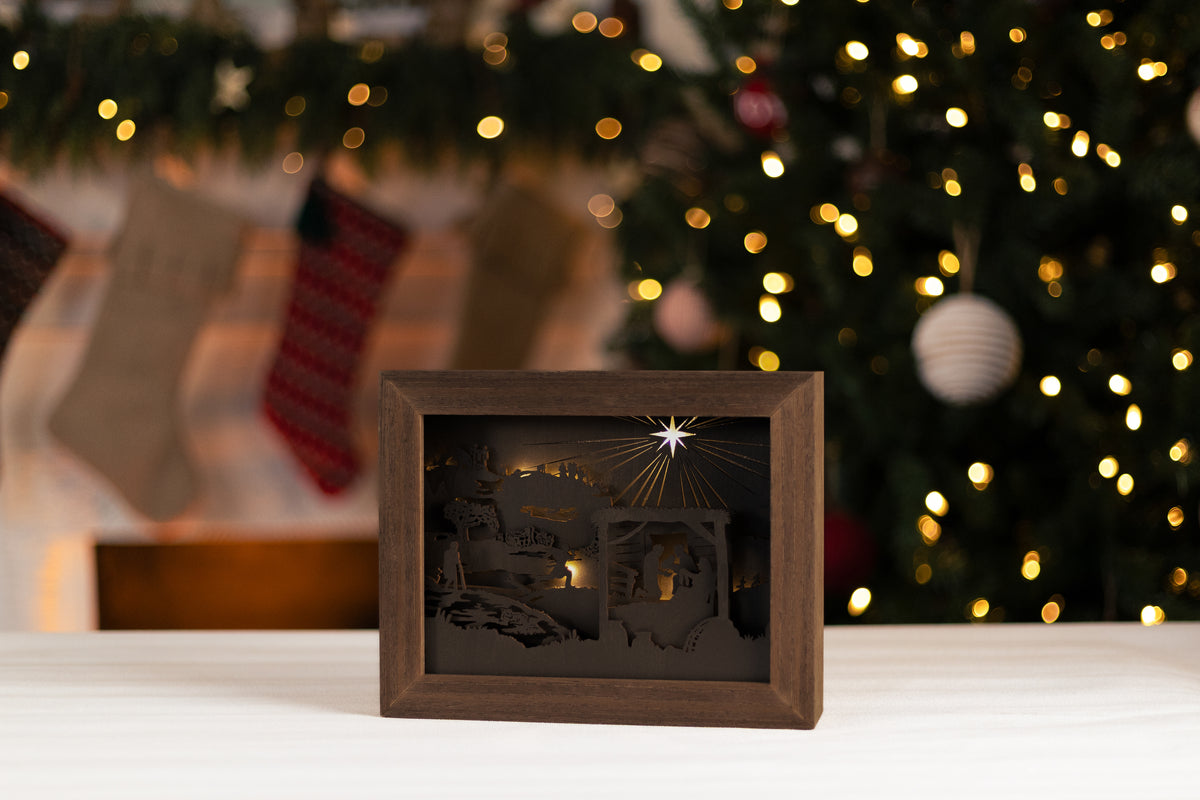 2025 Christmas Nativity Shadowbox