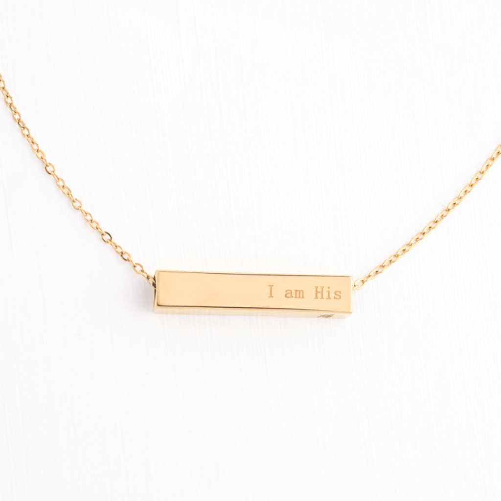 The Chosen Four-Sided Necklace Gold