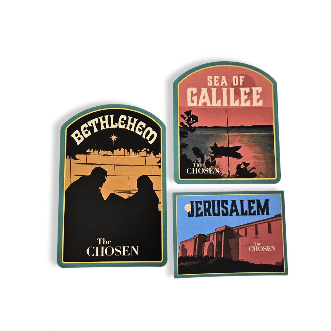 The Chosen Landmark Stickers 3-Pack
