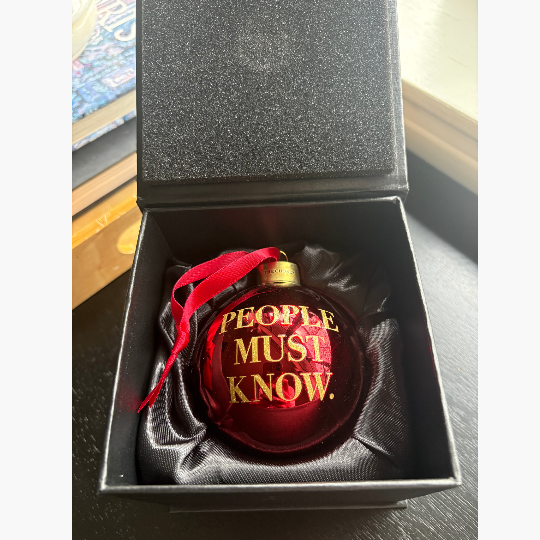 People Must Know Ornament