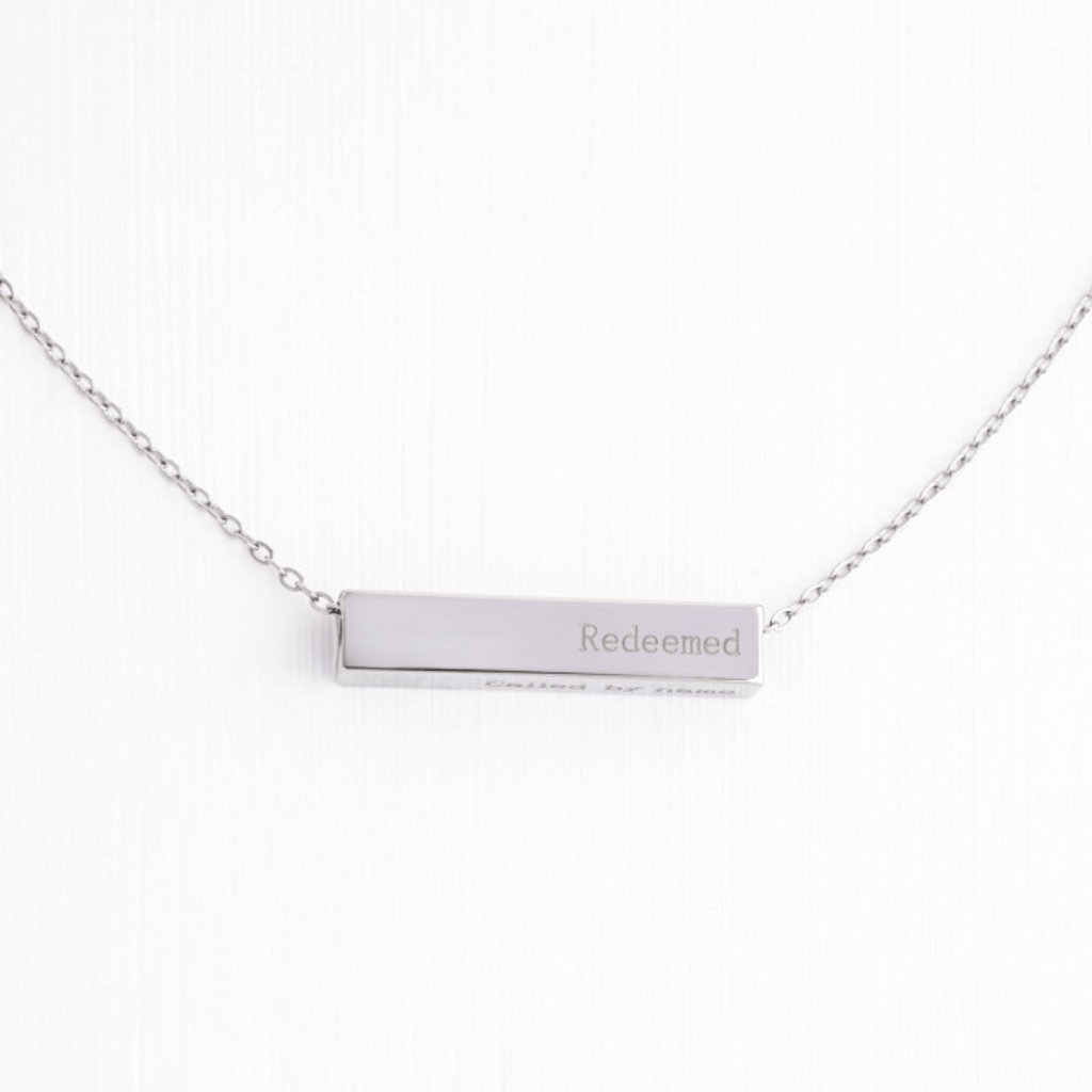 The Chosen Four-Sided Necklace Silver