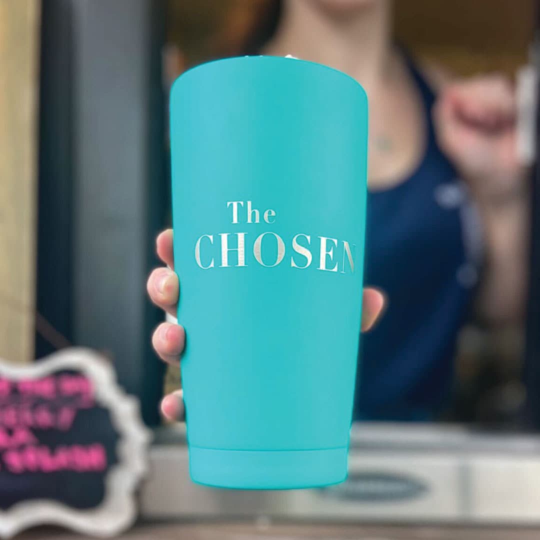 Get Used to Different Stainless Steel Teal Tumbler - 20oz