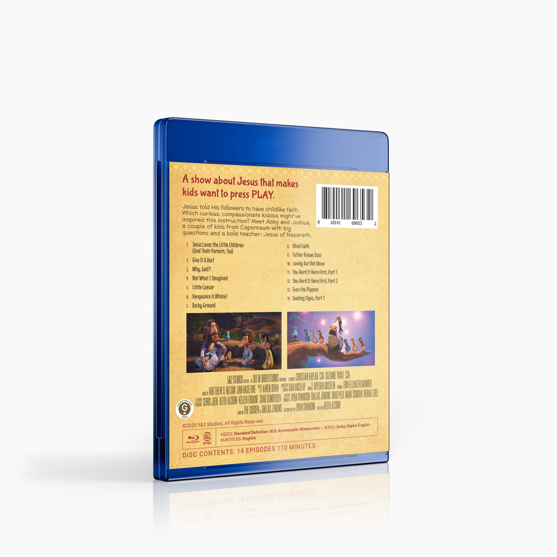 The Chosen Adventures DVD or Blu-ray