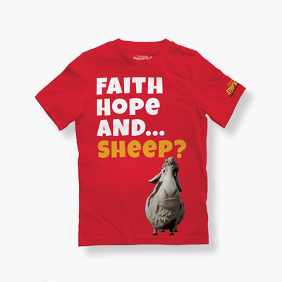 T-shirt La pecora delle avventure prescelte