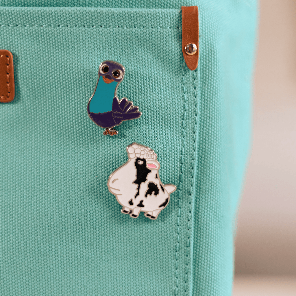 The Chosen Adventures Pigeon Trading Pin