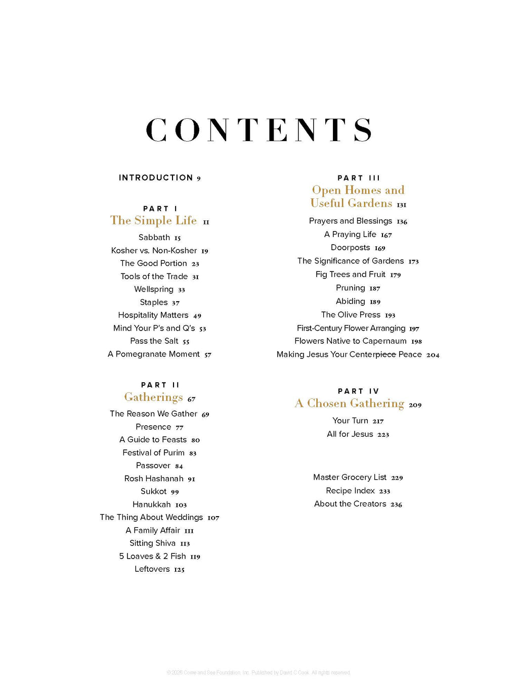 Taste & See Book