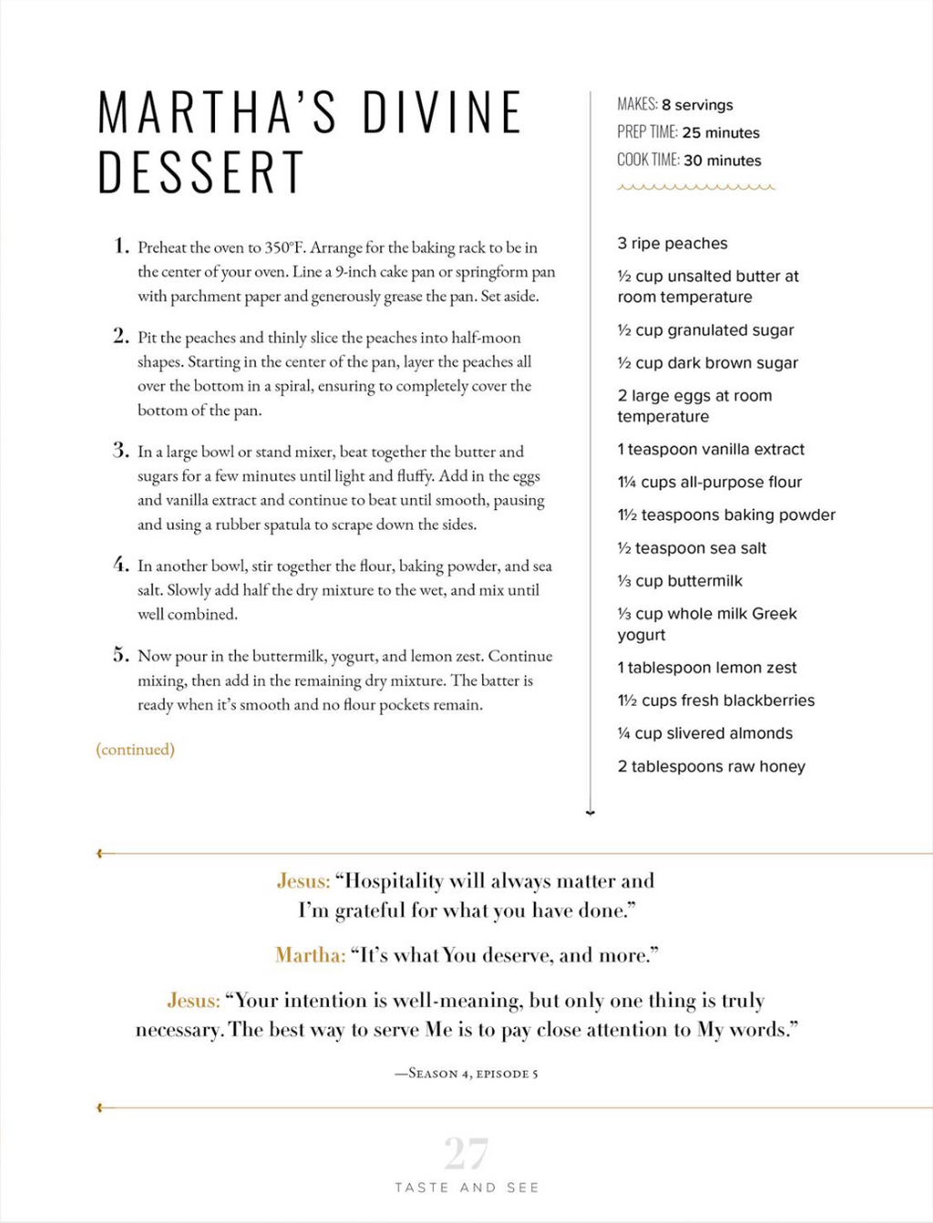 Taste & See Book
