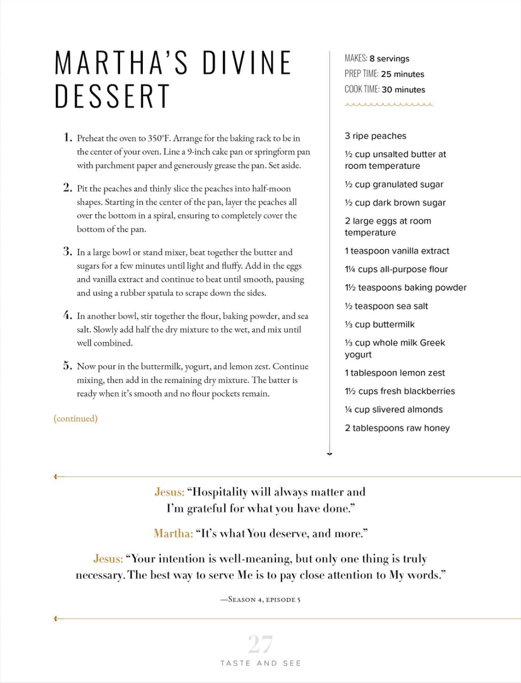 Taste & See Book