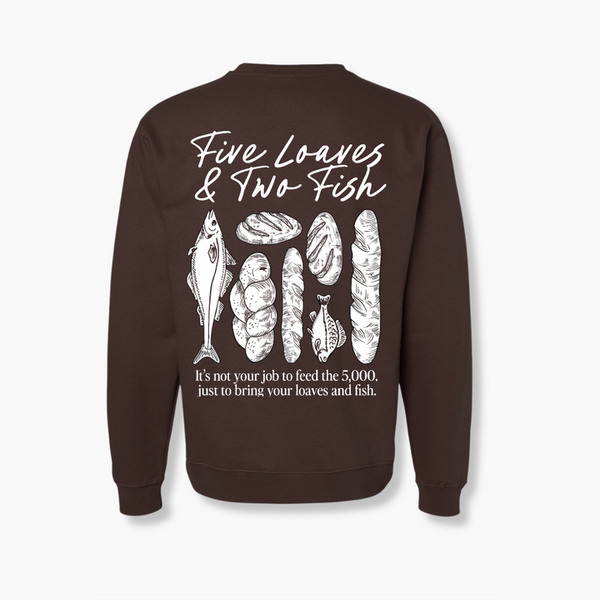 Five Loaves & Two Fish Crewneck