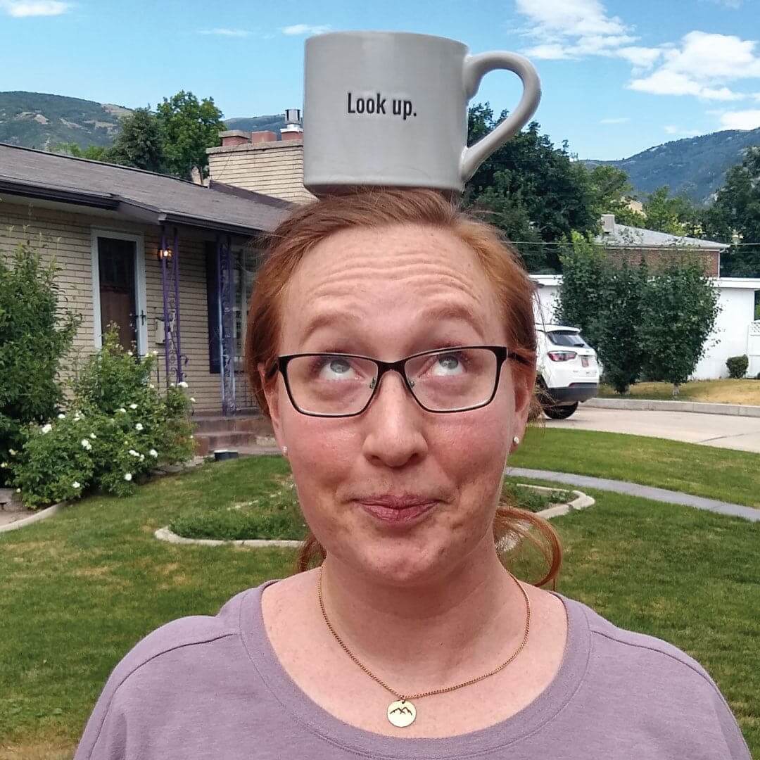 Look Up Stoneware Mug