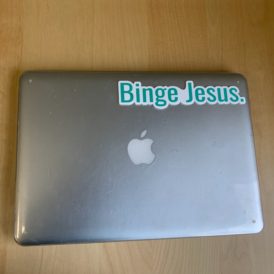 Binge Jesus Stickers
